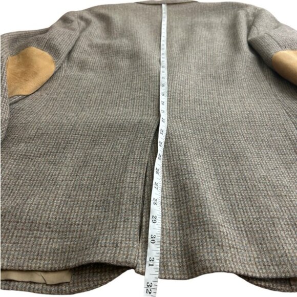 Vtg Clipper Craft English Country Style Men's Casual Two Button Tweed Blazer - Picture 9 of 10